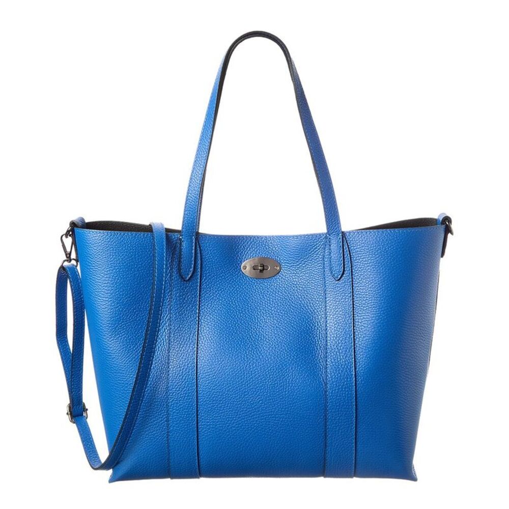 Italian Leather Top Handle Tote